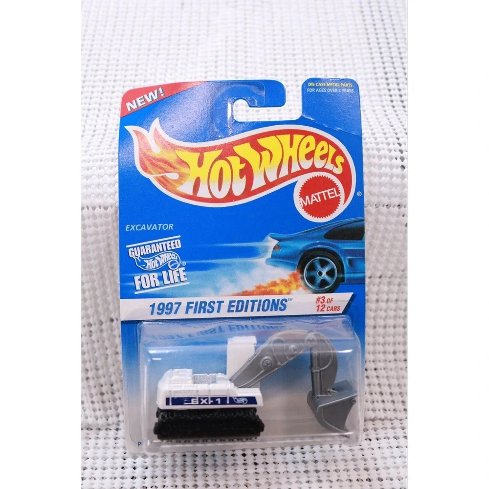 Hot Wheels Excavator 1997 First Editions 3 of 12 Collector 512 16665 New Sealed
